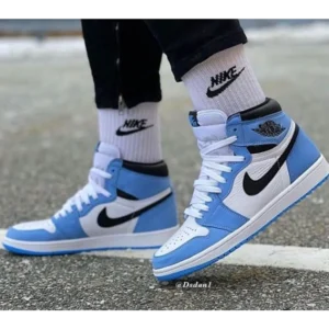 Trendy Nike Air Jordan Retro 1 High University Blue Shoes For Men (SHUB719)