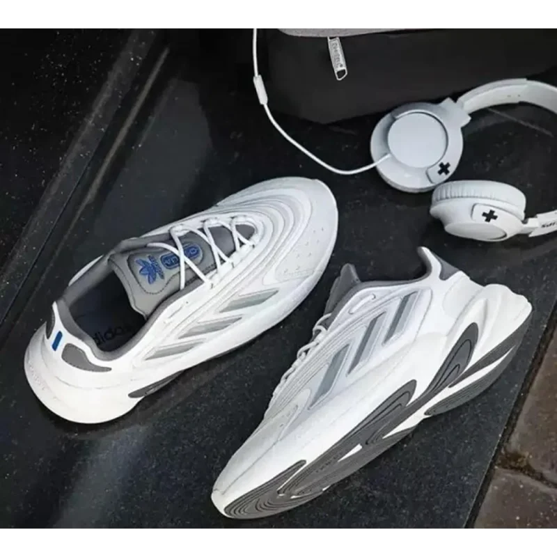 Classy Adidas Ozelia Crystal White Shoes For Men (SHH07868)