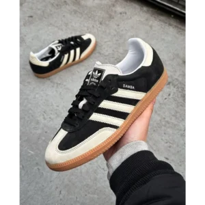 Imported Adidas Samba Core Black Wonder Shoes For Men (SW5752)