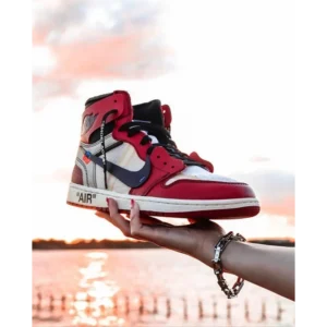Premium Nike Air Jordan Retro 1 X Off White Chicago Shoes For Men (QT300)