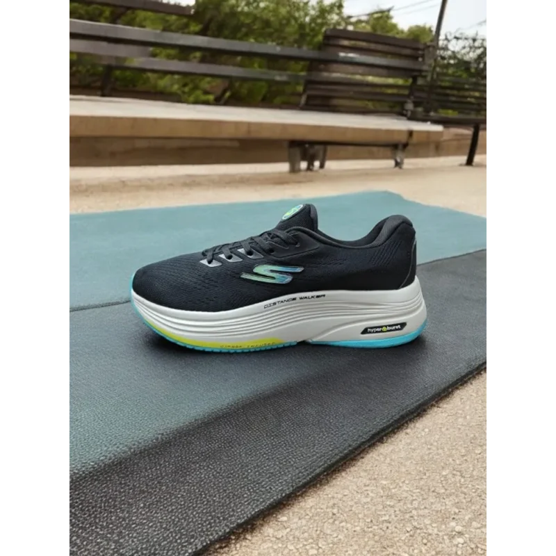 Trendy Skechers Go Walk Distance Walker Black Shoes For Men (SW6558)