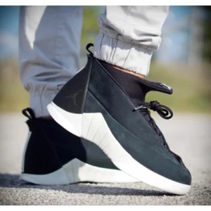 Stylish Air Jordan 15 Psny Black Shoes For Men (QT240)