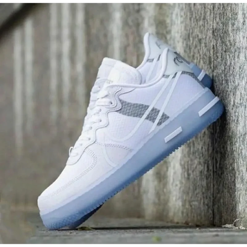 Premium Nike Air Force 1 React Ice Shoes For Men (HOF897)