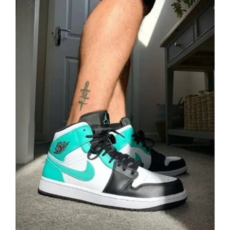 Stylish Air Jordan Retro 1 Tropical Twist Lgloo Shoes For Men (QT238)