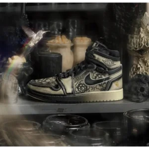 Stylish Air Jordan 1 Zoom Cmft 2 Dia De Muertos Shoes For Men (QT230)