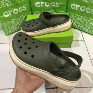 Stylish Crocs Full Force Green Clogs For Men (QT160)