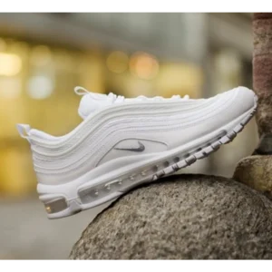 Stylish Nike Air Max 97 Full White Shoes For Men (QT219)
