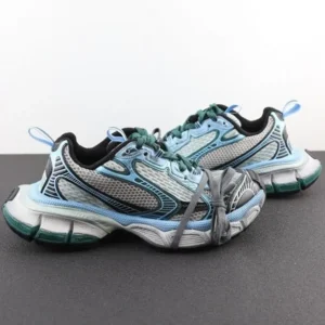 Classy Balenciaga 3xl Trainers White Blue Shoes For Men (LL620)