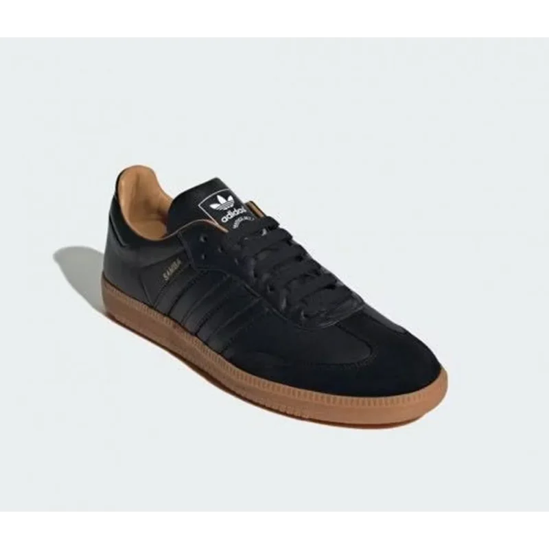 Classy Adidas Samba Italy Black Shoes For Men (LL623)