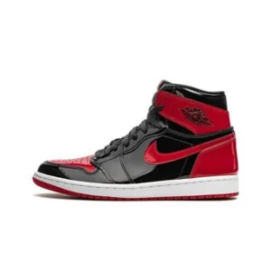 Classy Air Jordan 1 Retro High Patent Bred Shoes For Men (LL524)