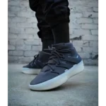 Classy Adidas Fear Of God Black Athletics Shoes For Men (LL547)