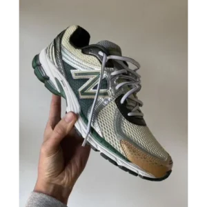 Classy Aime Leon Dore X New Balance 860 V2 Green Copper Shoes For Men (LL561)