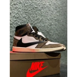Classy Air Jordan Retro 1 Travis Scott High Shoes For Men (LL570)