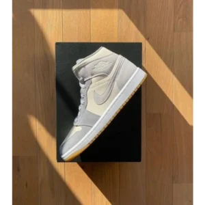 Classy Air Jordan Retro 1 Mid Coconut Milk Shoes For Men (LL572)