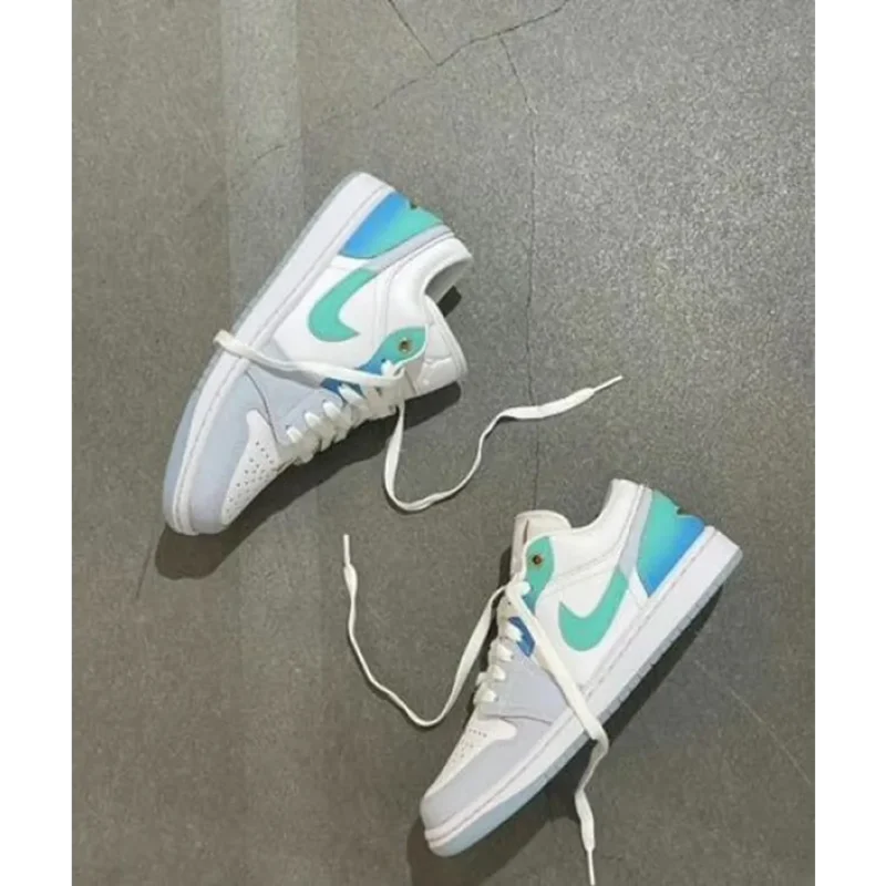 Premium Air Jordan Retro 1 Low Se Emerald Rise Shoes For Men (LL503)