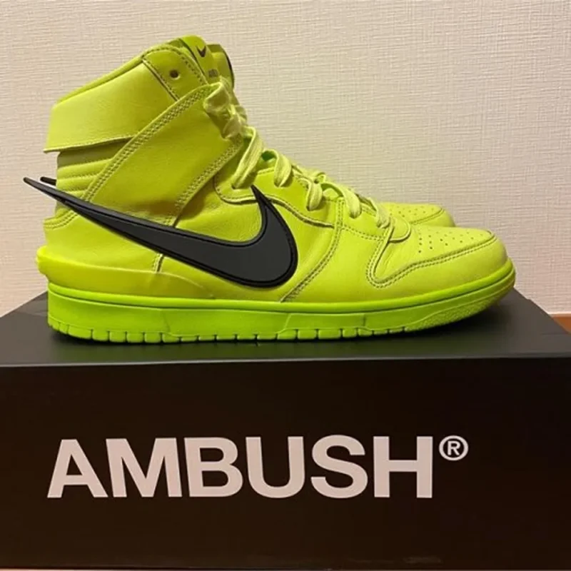 p-68-11-20-37-232427.webp Premium Nike Dunk High X Ambush Flash Lime Shoes For Men (QT267)