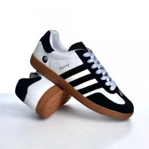 Trendy Adidas Samba X Stussy Black White Shoes For Men (SW6243)