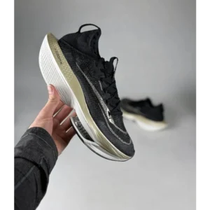 Stylish Nike Air Zoom Alphafly Next 2 Black Gold Shoes For Men (SW5666)