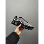 Stylish Nike Air Max Plus Tn Black Grey Green Shoes For Men (HOF970)