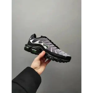 Stylish Nike Air Max Plus Tn Black Grey Green Shoes For Men (HOF970)