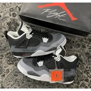 Stylish Nike Air Jordan Retro 4 Fear Shoes For Men (SW5830)