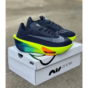 Premium Nike Air Zoom Alphafly Next 3 Navy Volt Shoes For Men (QT305)