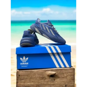 Trendy Adidas Ozelia Navy Blue Grey Shoes For Men (CSO4578)