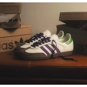 Stylish Adidas Samba Core Purple Shoes For Men (SW5831)
