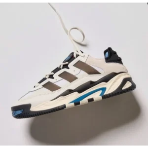 Classy Adidas Niteball Crystal White Core Black Shoes For Men (CSO4224)