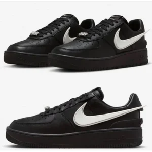 Premium Nike Air Force 1 X Low Ambush Black Shoes For Men (QT312)