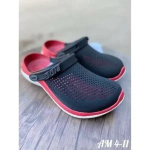 Premium Crocs Lite Ride 360 Black Red For Men (TS712)