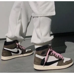 Trendy Air Jordan Retro 1 Travis Scott High Shoes For Men (TS723)