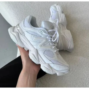Trendy New Balances 9060 Tripal Unisex Abzorb White Sneakers For Men (TS725)