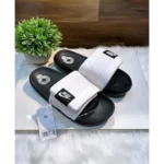 Trendy Nike off Court Adjust Black White Slides For Men (TS779)