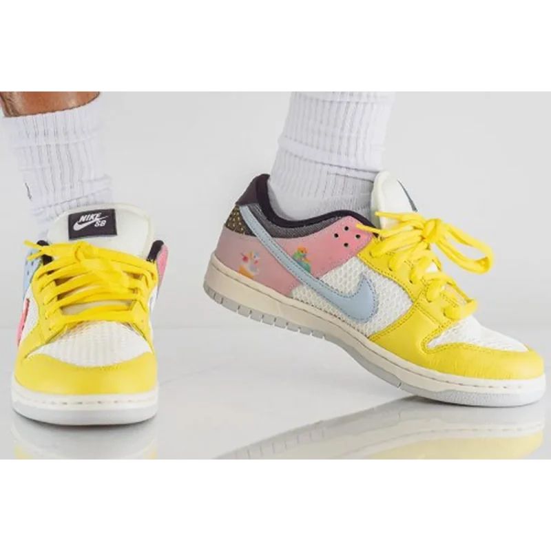 Stylish Nike Sb Dunk Low Pro Be True Shoes For Men (BSF1213)