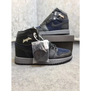 Stylish Nike Air Jordan Retro 1 high batman Shoes For Men (SFS1216)