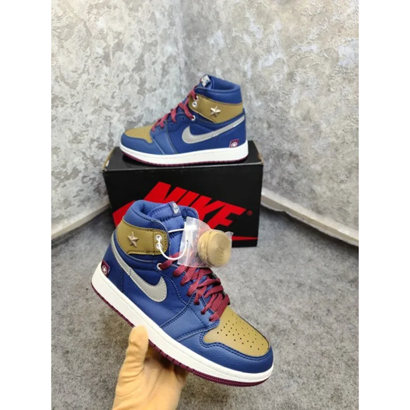 Stylish Nike Air Jordan Retro 1 high Avengers Shoes For Men (SFS1217)