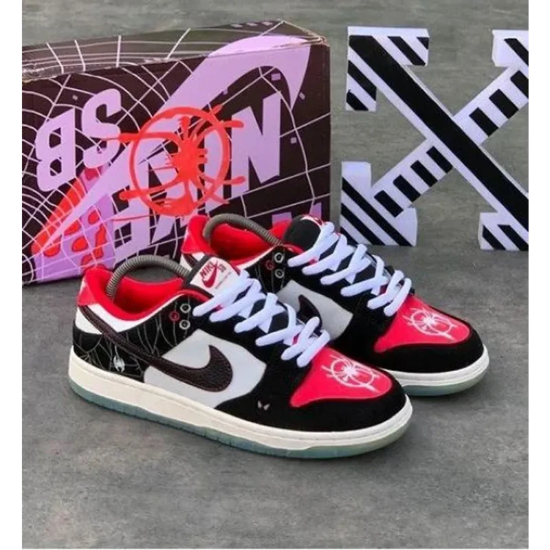 Stylish Nike dunk low Spiderman Shoes For Men (SFS1223)