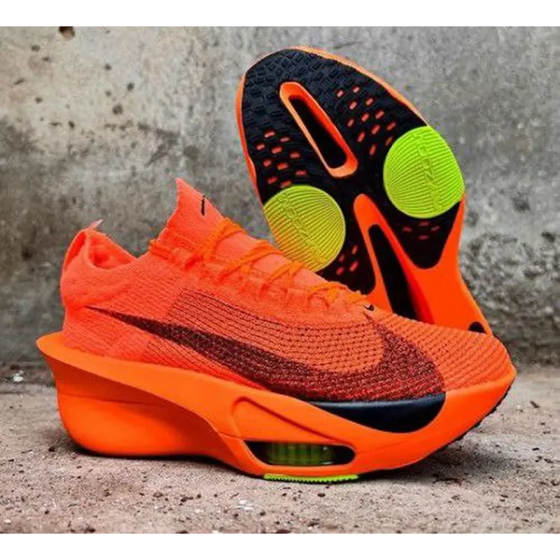 Stylish Nike Air Zoom Alphafly 3 orange Shoes For Men (SP78)