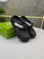 Stylish Crocs Terrain Full Black Clogs For Men (TS792)