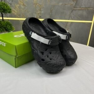 Stylish Crocs Terrain Full Black Clogs For Men (TS792)