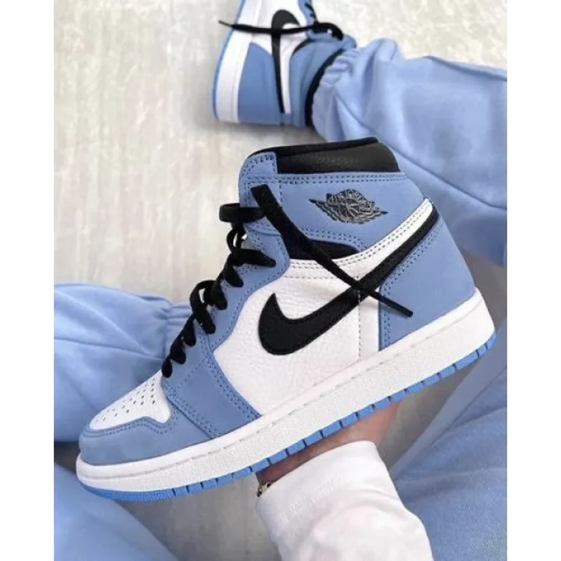 Stylish Nike Air Jordan 1 University Blue Shoes For Men (TS888)
