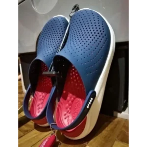 Trendy Crocs Lite Ride Red Navy Clogs For Men (TS899)