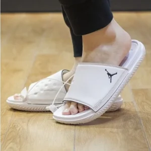 Trendy Air Jordan Super Play White Slide For Men (TS924)