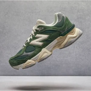 Trendy New Balance 9060 Green Shoes For Men (TS929)