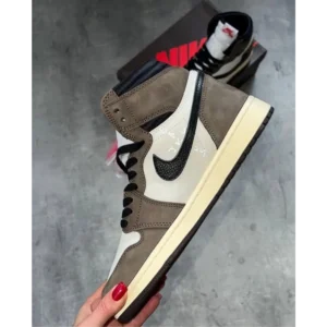 Stylish Jordan 1 Low Travis Scott Mocha High Shoes For Men (S1H21)