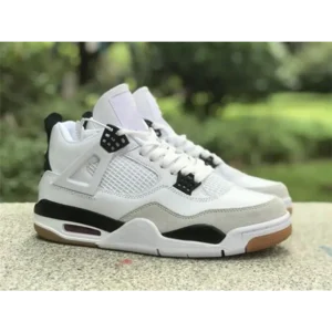 Trendy Nike Air Jordan Retro 4 SB Military Black Shoes For Men (SP155)