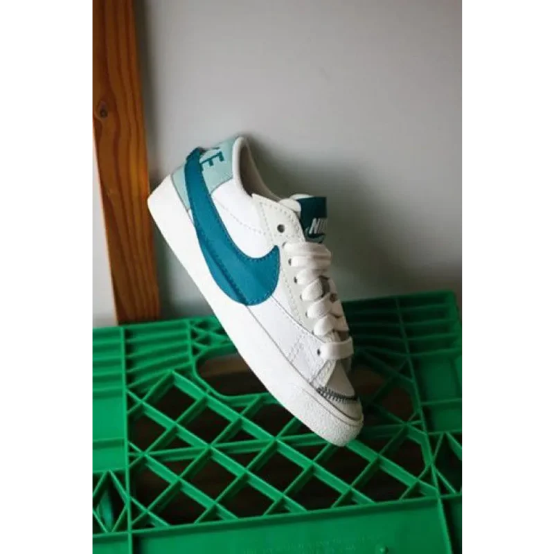 Trendy Nike blazer low 77 Jumbo Geode Teal Shoes For Men (SP162)