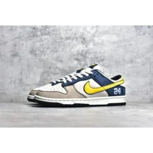 Trendy Nike SB Dunk Low Kobe Dark Blue Yellow Beige Shoes For Men (SP169)
