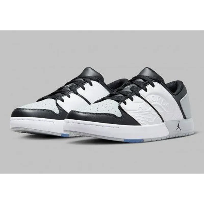 Trendy Nike Air Jordan Nu Retro 1 Low Black Light Smoke Grey Shoes For Men (SP190)